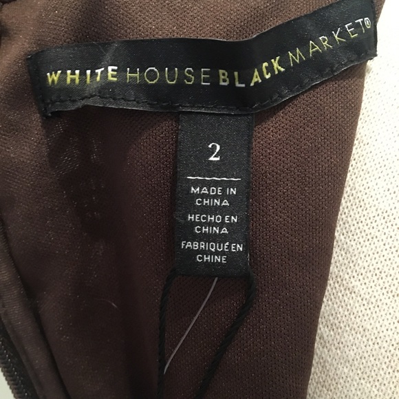WHBM NWT Size 2 Copper Dress-Ret $180 Beautiful!!! - Picture 7 of 16